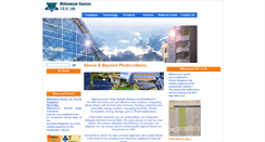 Desktop Screenshot of millenniumsolar.com